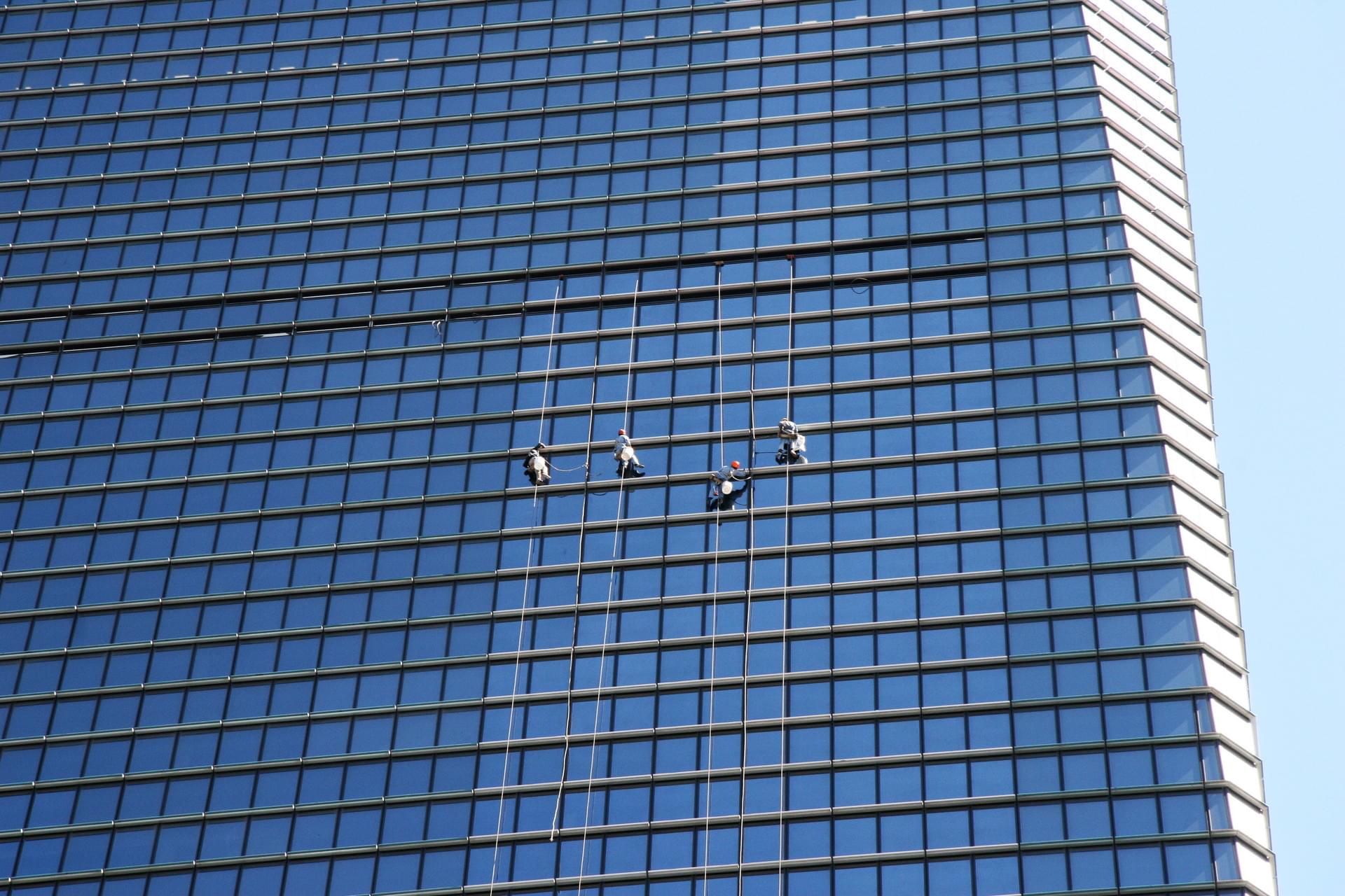 西工区外墙清洗